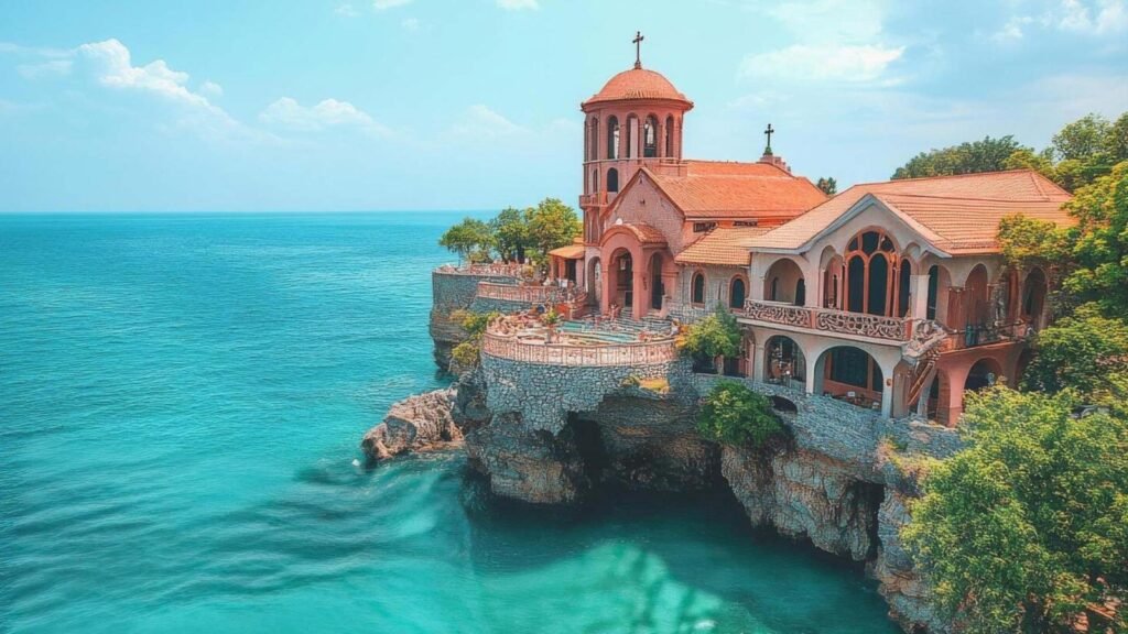 Cliffside Seaside Church Romantic Sunset Tour Experience